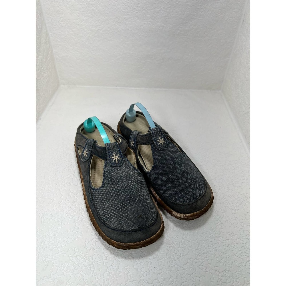 Acorn Vista Blue Suede Comfort Casual Driving Mules Clogs Shoes Womens‎ US7